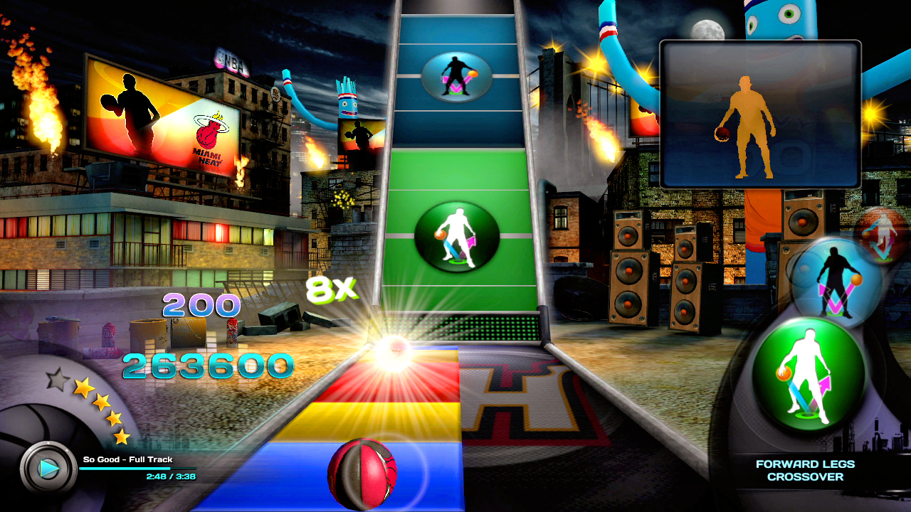 《KINEC：NBA宅篮高手》GOD版XBOX360版 游戏截图 8